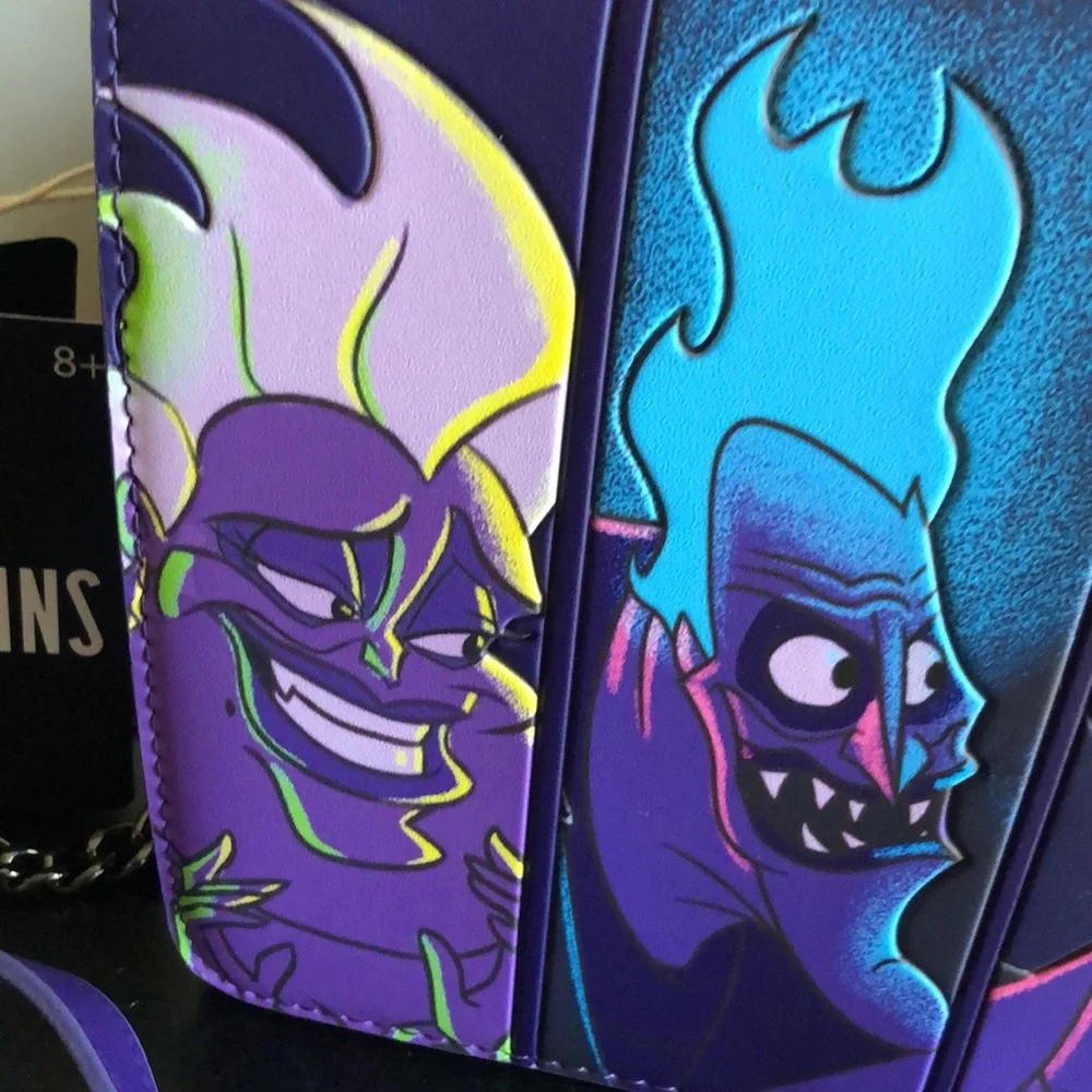 Disney LOUNGEFLY VILLAINS Crossbody Bag - Picture 3 of 16